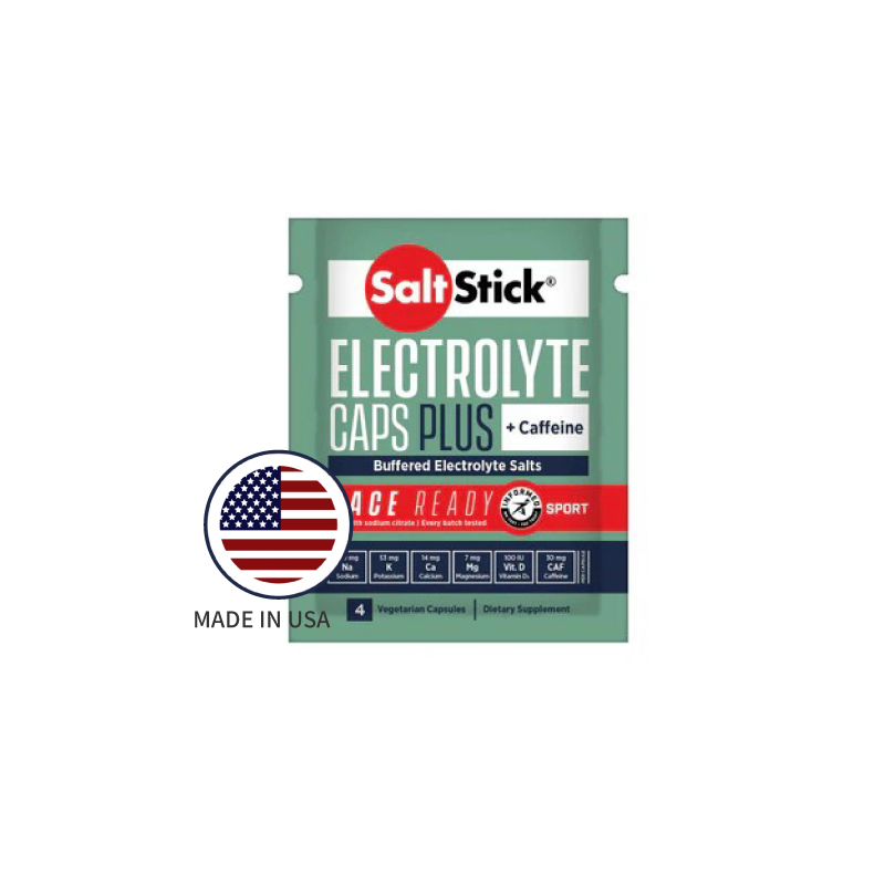 美國SaltStick 高單位電解質膠囊-增強型（4入裝）