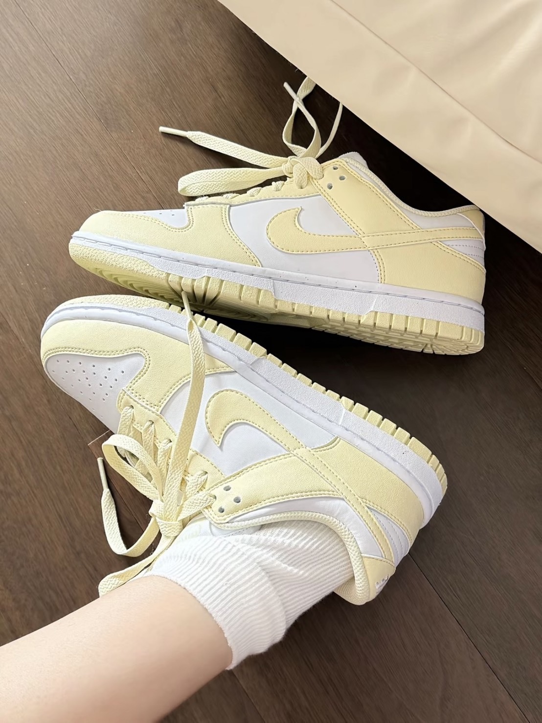 Nike Dunk Low Next Nature "Alabaster" 檸檬黃