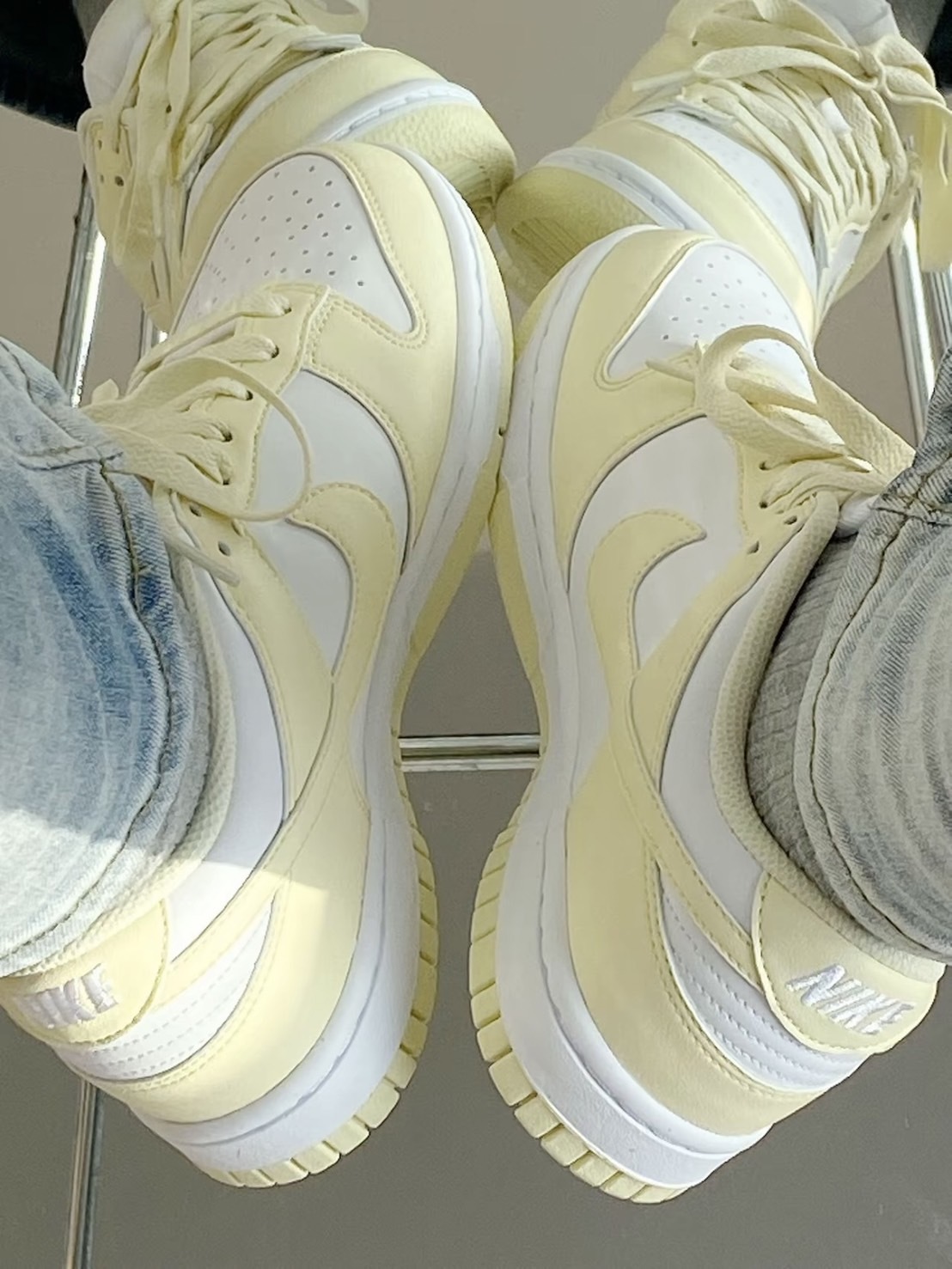 Nike Dunk Low Next Nature "Alabaster" 檸檬黃