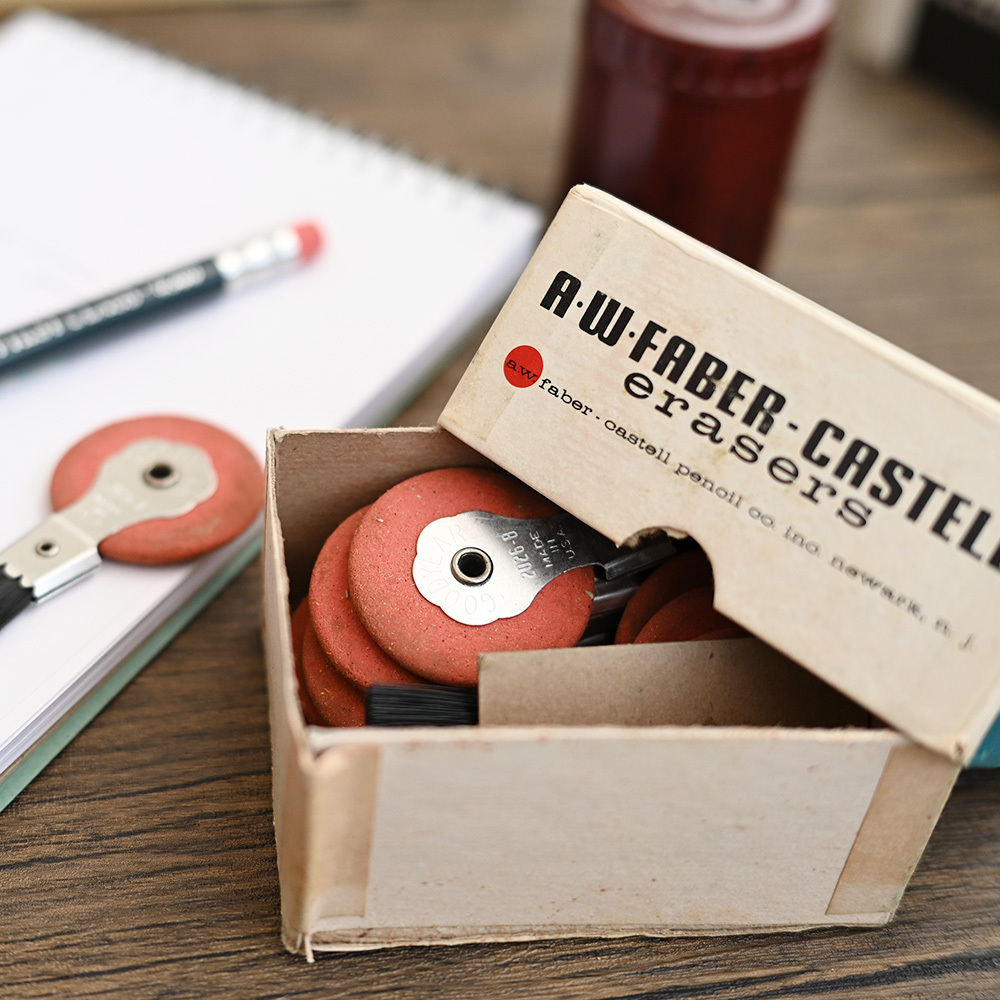 古董橡皮擦 by A.W.FABER-CASTELL