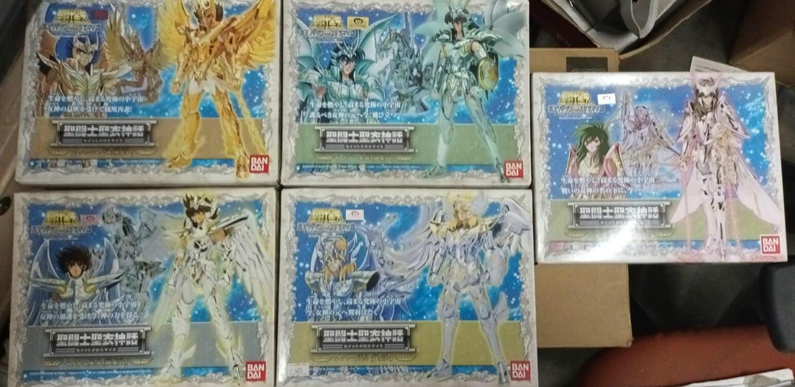 神聖衣 星矢 (天馬 天龍 鳳凰 仙女 白鳥) SET (開封品)