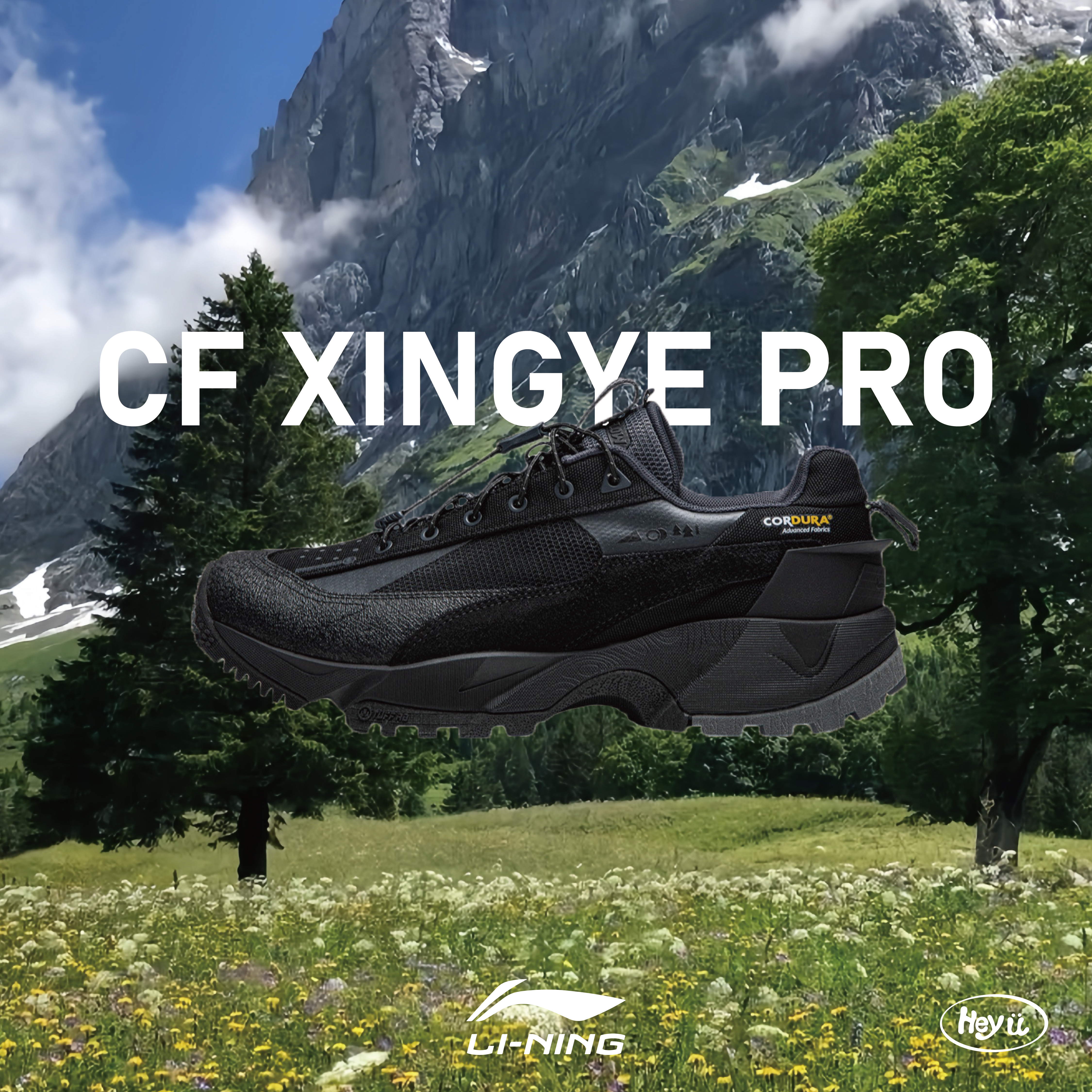 LiNing李寧 CF 行野PRO (黑)