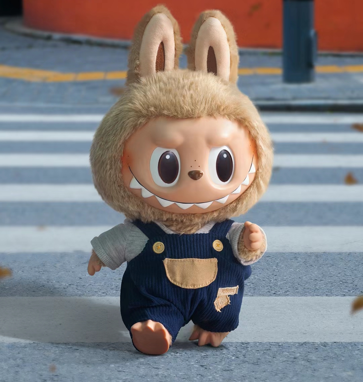 POPMART 泡泡瑪特 Labubu time to chill 搪膠臉毛絨公仔 可動公仔/預購