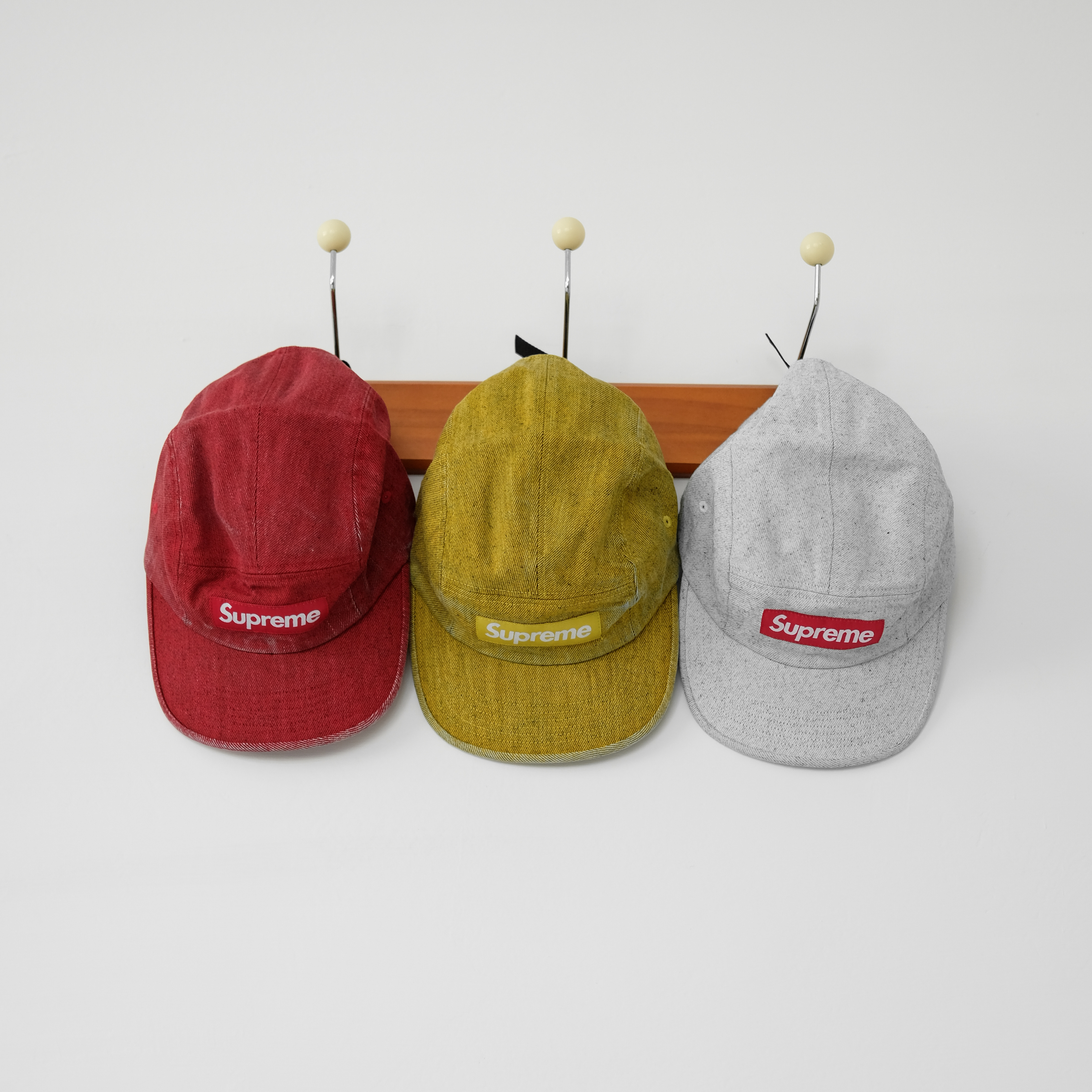 Supreme Coated Denim Camp Cap