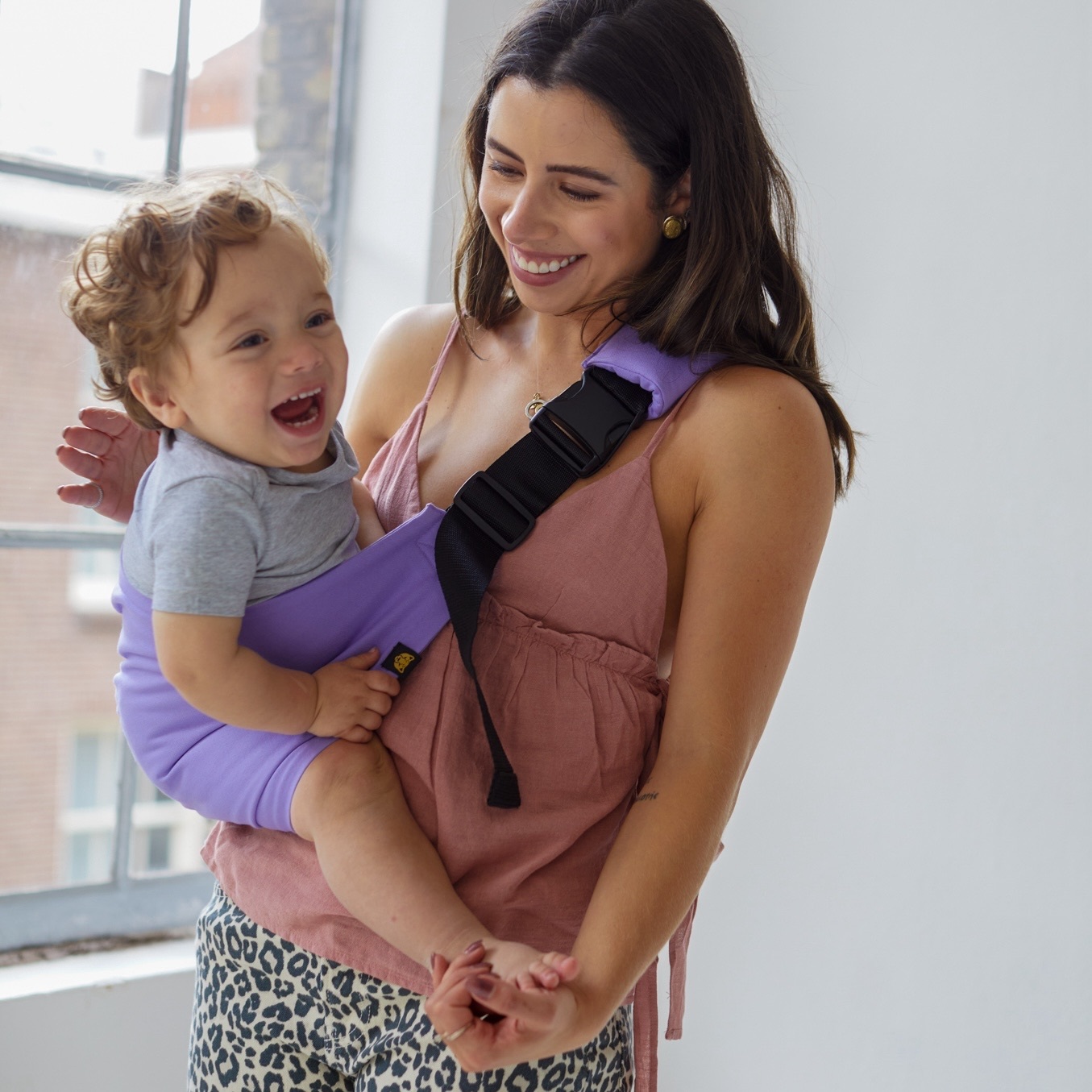 Wildride - 嬰幼兒側背帶 - 薰衣草