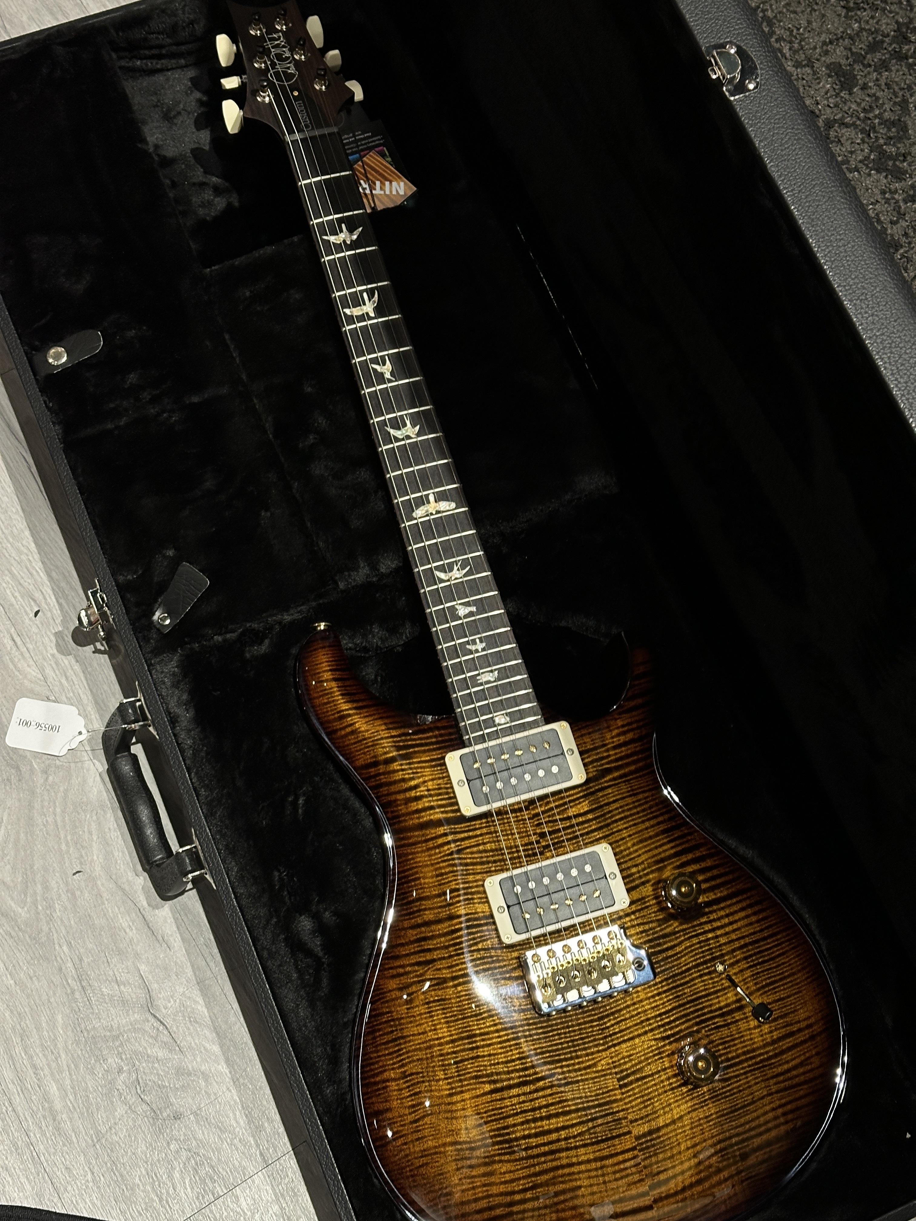 PRS Custom 24 10top Black Gold  美廠 公司貨【宛伶樂器】