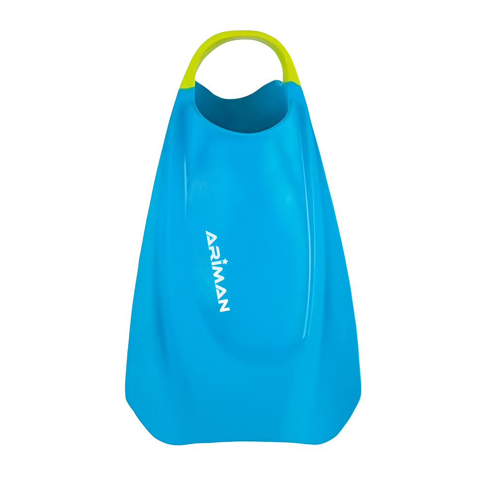 進階動力訓練短蛙鞋 - 藍/綠