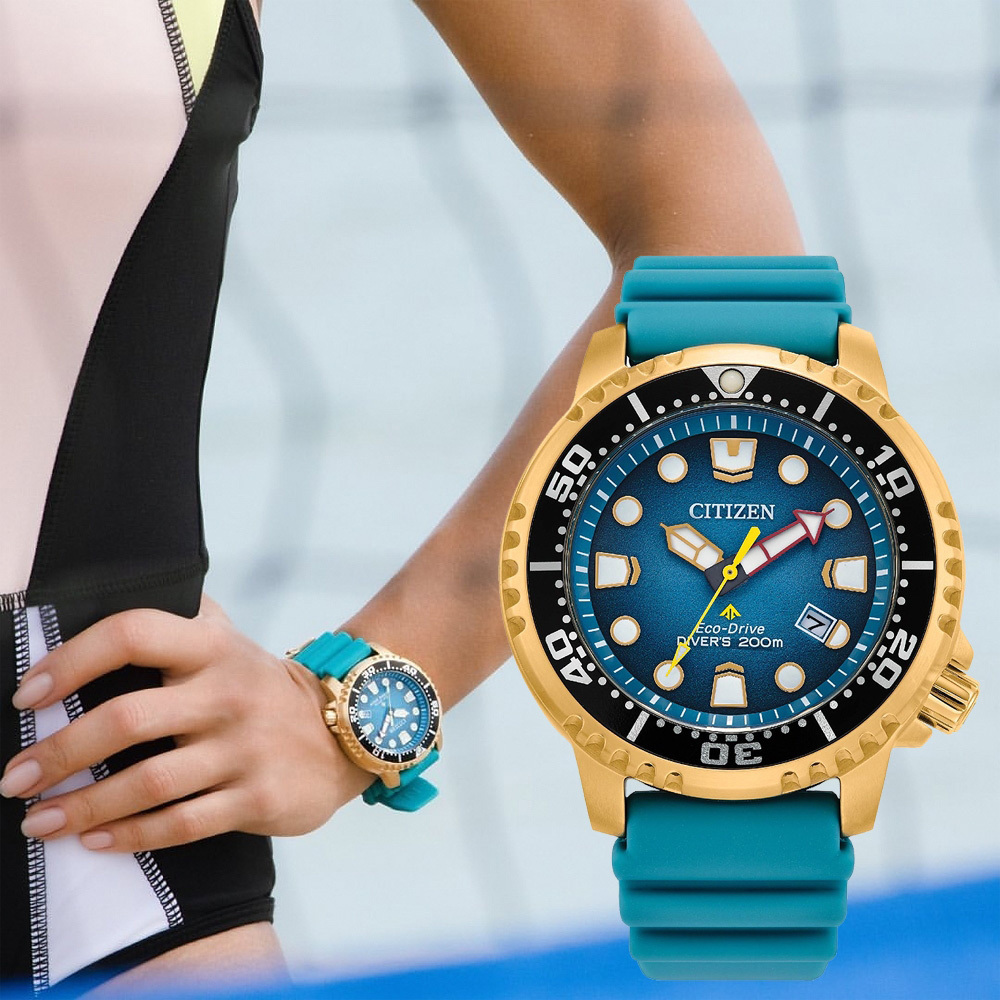 (預購)【CITIZEN 星辰】 PROMASTER系列 BN0162-02X 光動能 潛水錶 日期顯示 石英 手錶