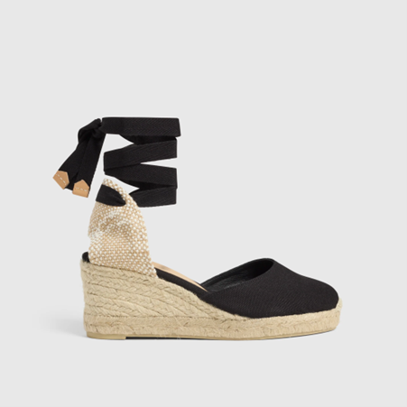 1CE0713-002 CASTANER 西班牙草鞋 Carina/6/001 Negro #020964-100 (S-EU-E)