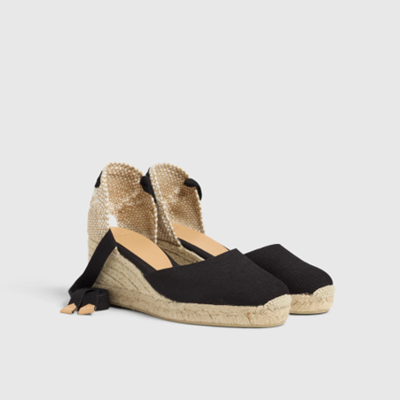 1CE0713-002 CASTANER 西班牙草鞋 Carina/6/001 Negro #020964-100 (S-EU-E)
