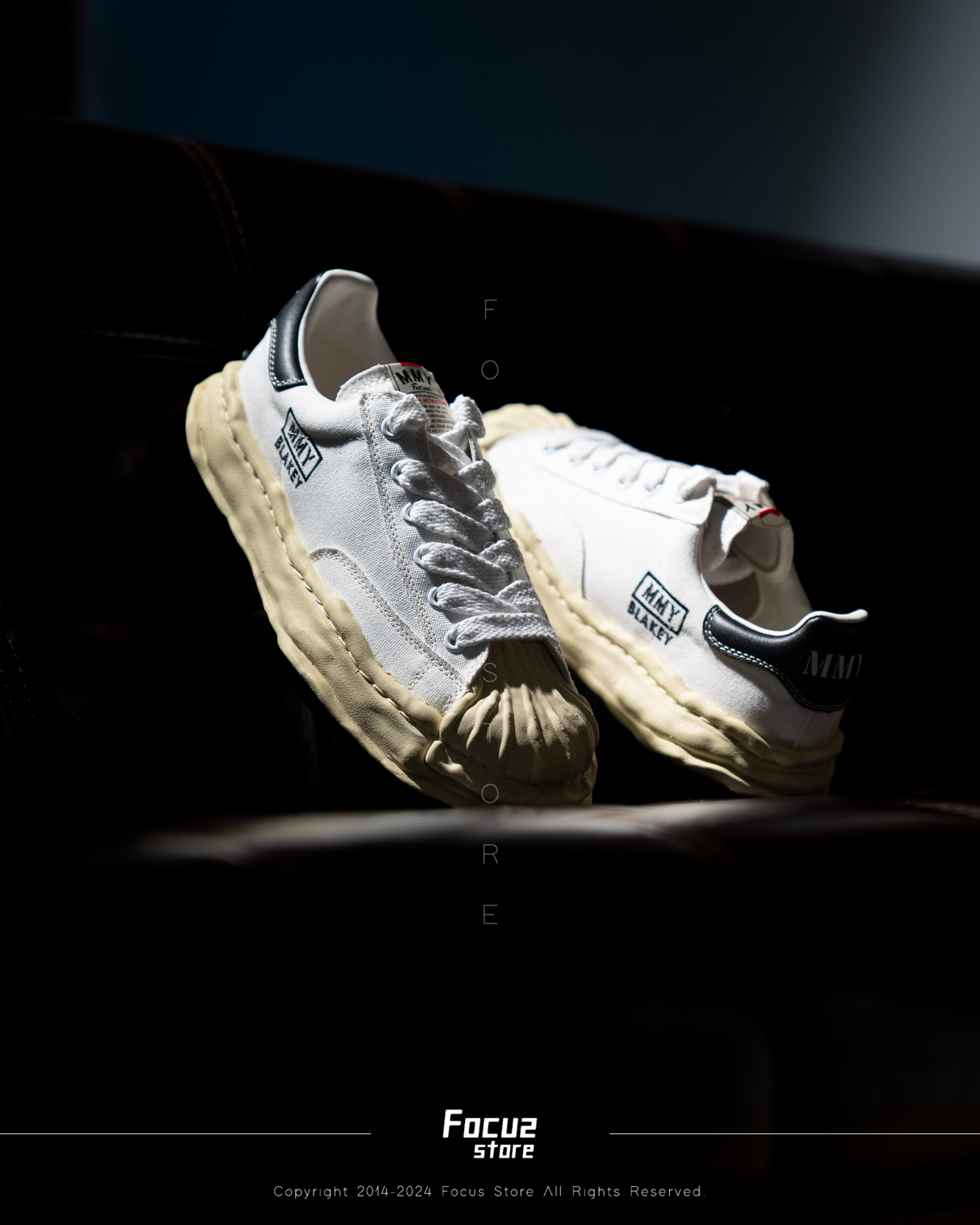 【Focus Store】現貨秒發 Maison Mihara Yasuhiro MMY Blakey OG Vintage Sole "White" 白色 貝殼頭 奶油底 A09FW732
