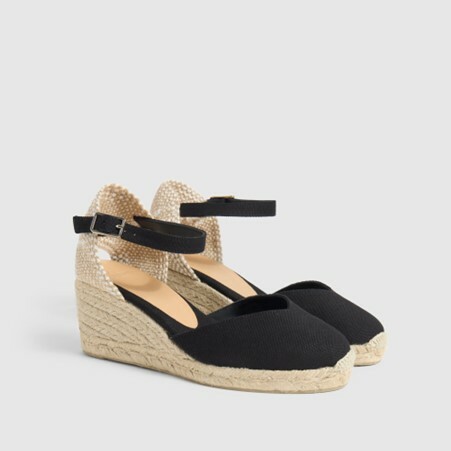 1CE0713-004 CASTANER 西班牙草鞋 Chiarita/6/001 Negro #020985-100 (S-EU-E)