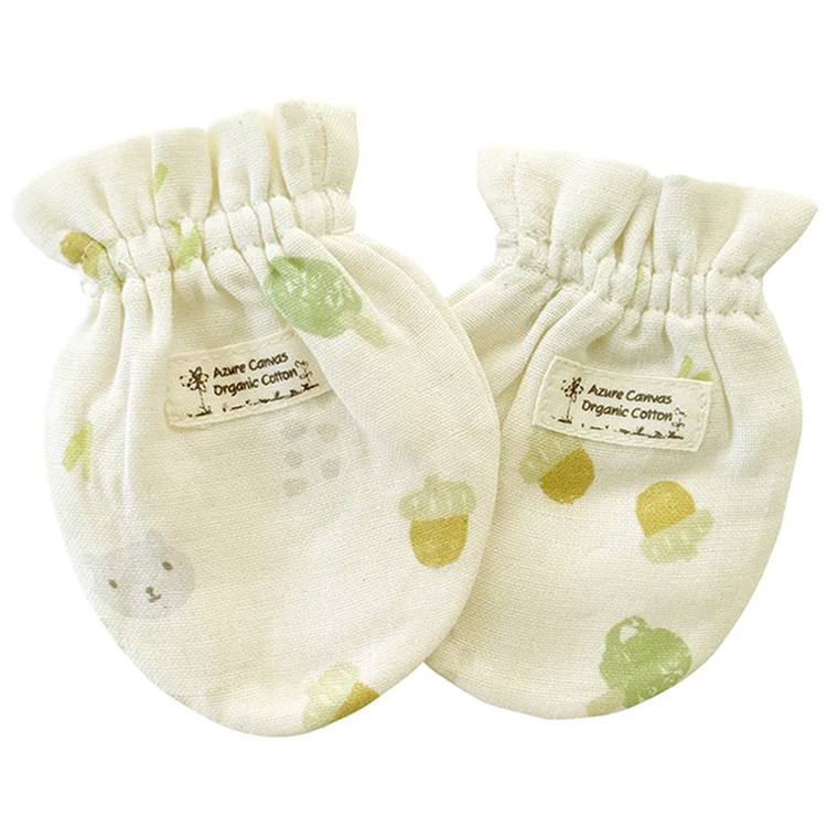 防抓柔軟小手套有機棉