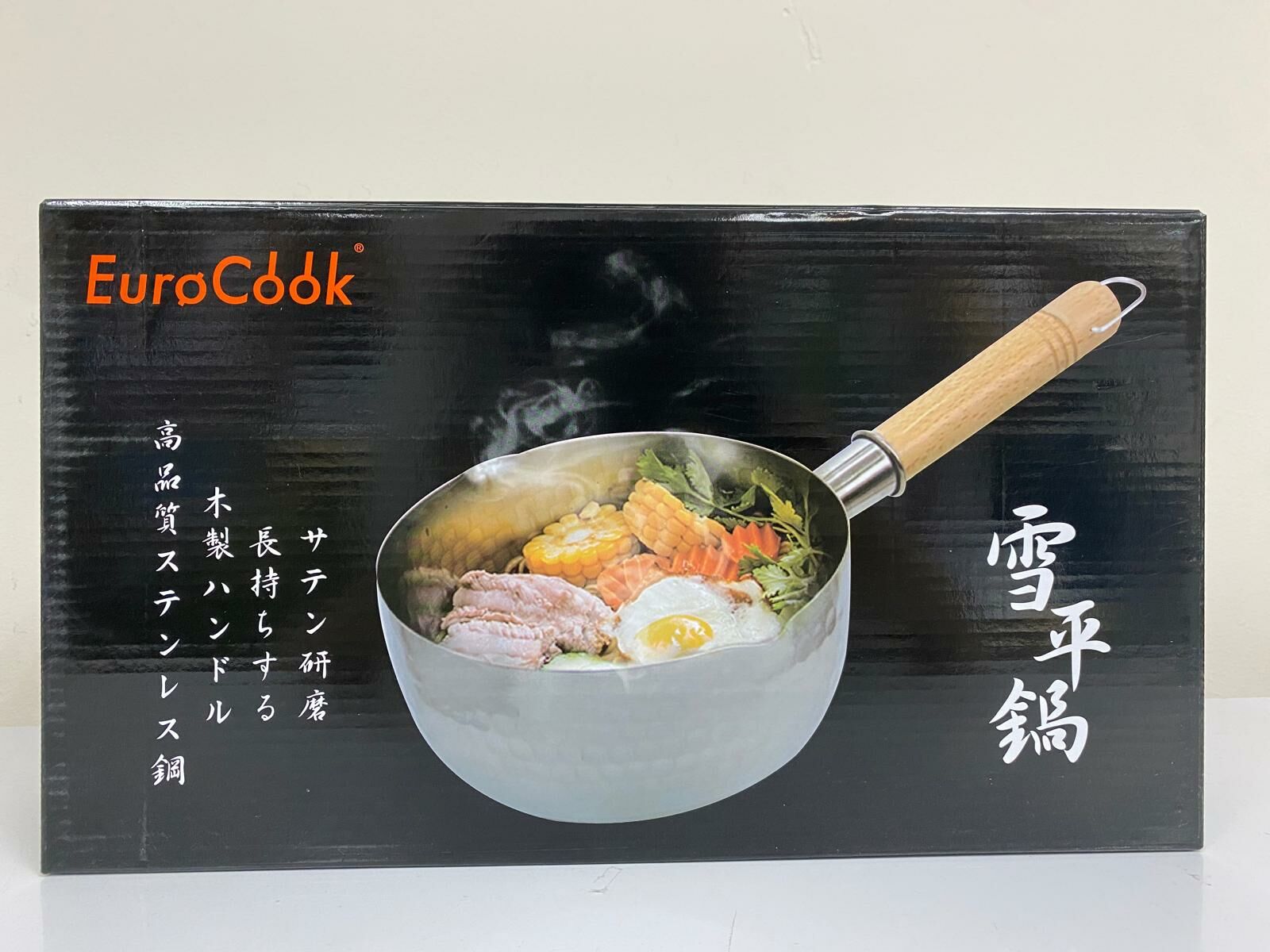 【現貨】EuroCook 日式不銹鋼雪平鍋