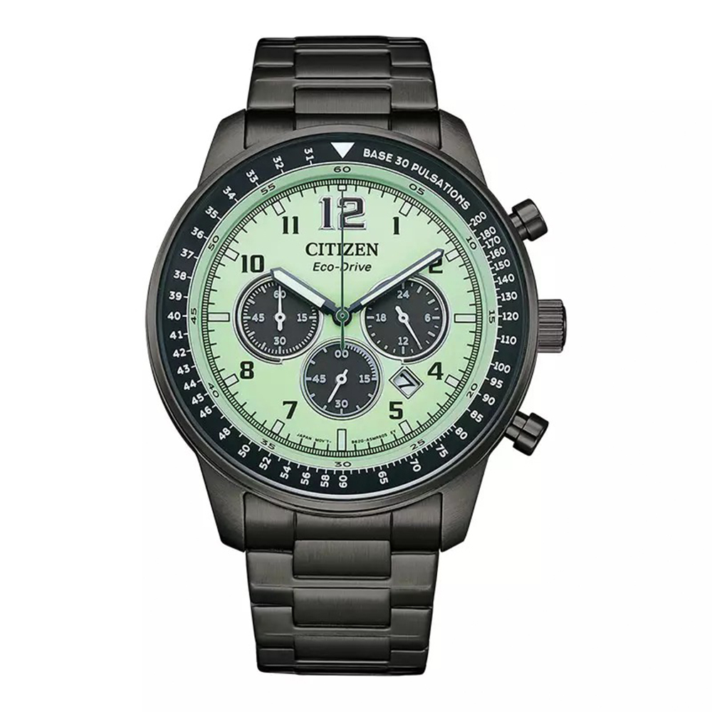 【CITIZEN 星辰】 Chronograph 計時系列 CA4507-84X 熊貓 迪通拿款 光動能 手錶