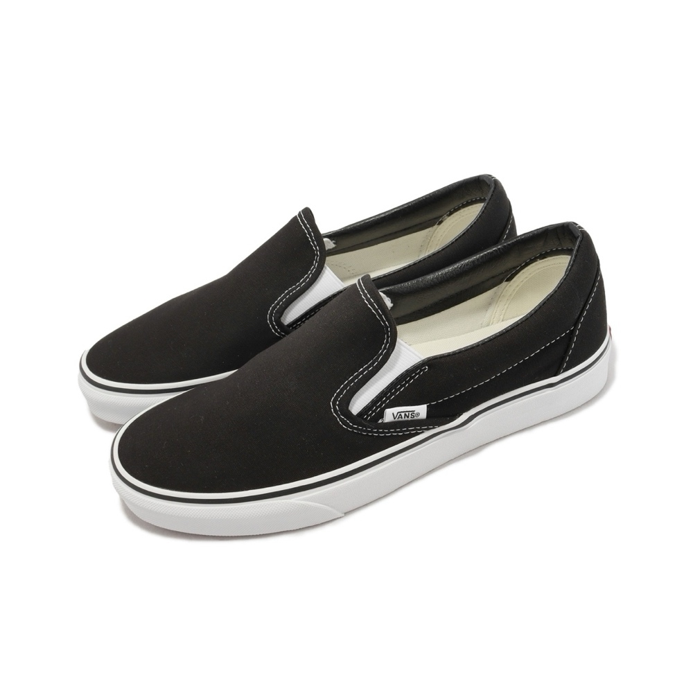 VANS CLASSIC SLIP-ON 黑白 懶人鞋 休閒鞋 基本款 VN000EYEBLK