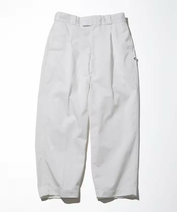 CAHLUMN TC Twill 1 Tuck Pants ベージュ　XXL CAHLUMN/TC Twill 1 Tuck Pants｜Daytona Park(FREAK'S STORE