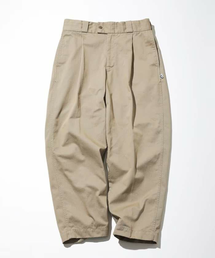カウラム cahlumn TC Twill 1 Tuck Pants 【XXL】 CAHLUMN Japan TC Twill 1 Tuck Pants (4Colors)