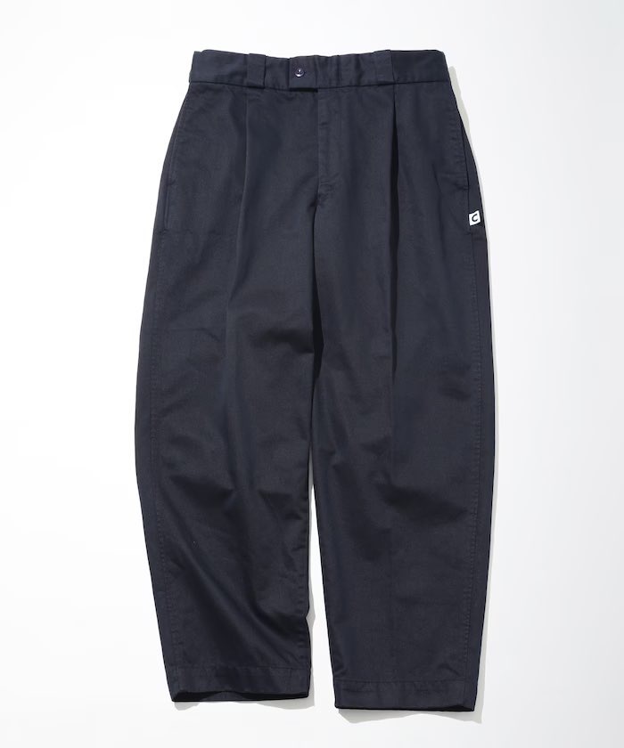 CAHLUMN TC Twill 1 Tuck Pants ベージュ　XXL CAHLUMN/TC Twill 1 Tuck Pants｜Daytona Park(FREAK'S STORE