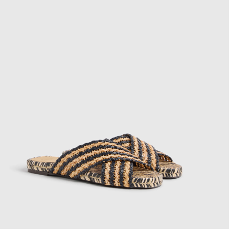 1CE0713-009 CASTANER 西班牙草鞋 Pat/193 Black/Tan #023466-4290 (S-EU-E)