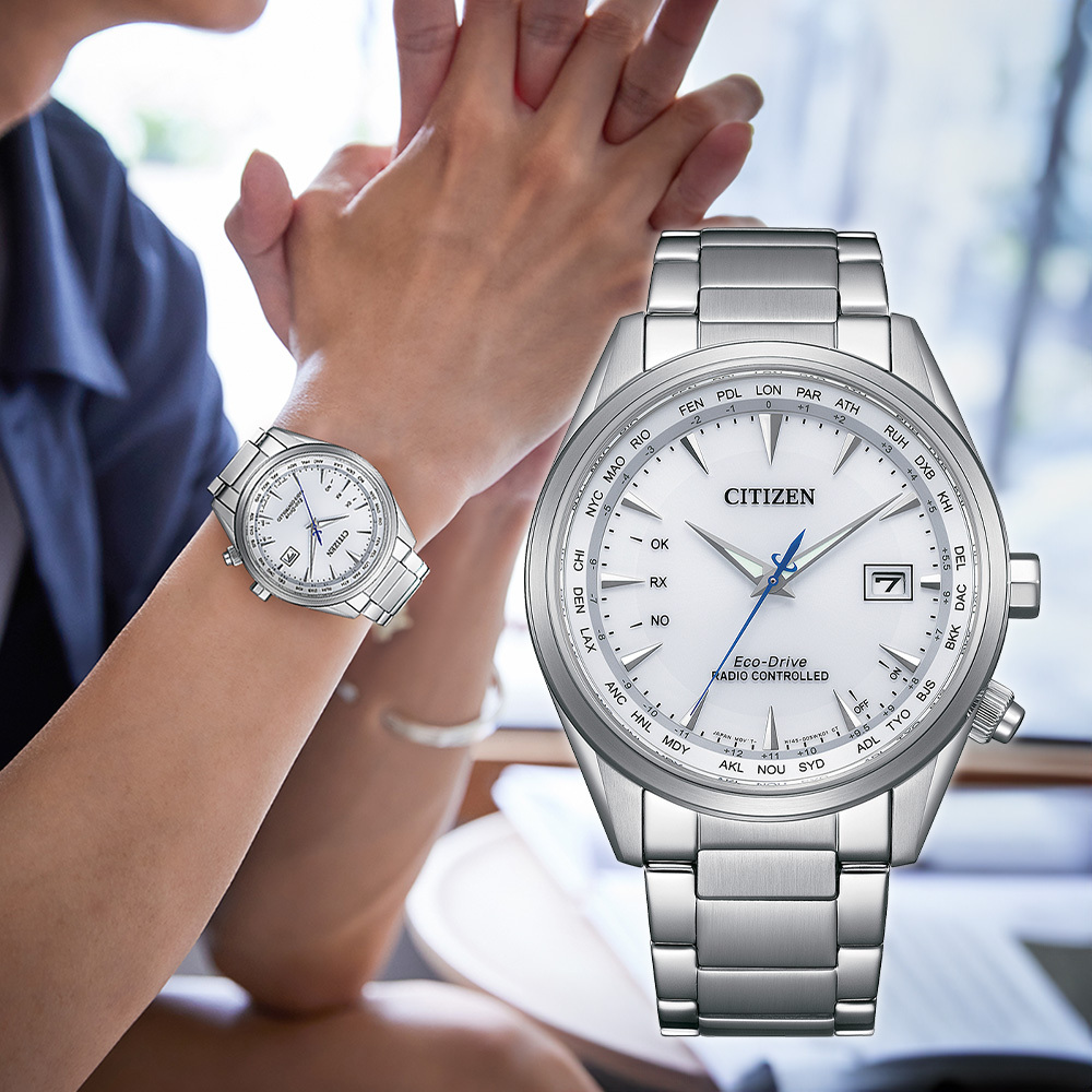 (預購)【Citizen 星辰】 GENT'S系列 CB0270-87A 電波對時 撞擊偵測 日期 光動能 夜光 手錶