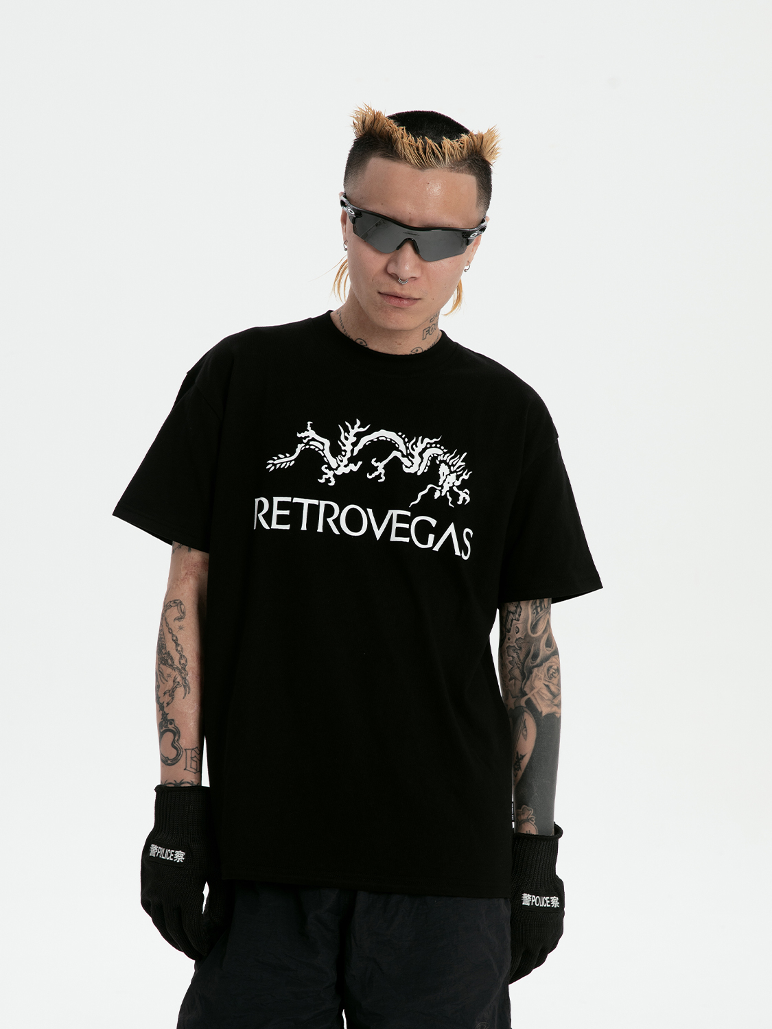 RTVG 夏季新款 始祖龍圖案Logo 短袖 T