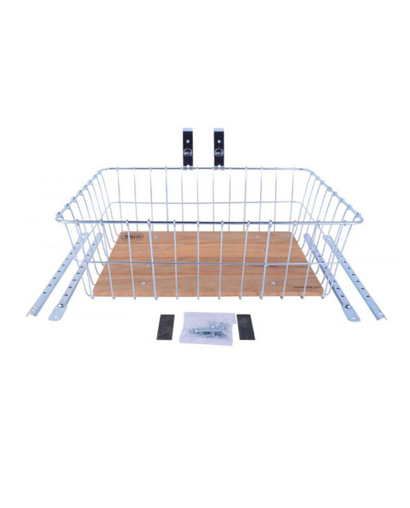 WALD 1392WW 木板自行車籃