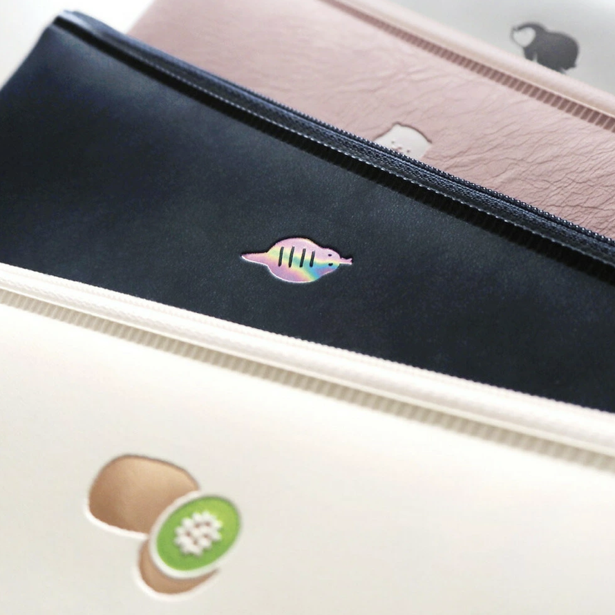 EL COMMUN｜圖騰 扁平 筆袋