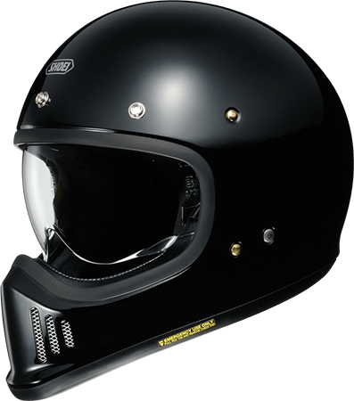 SHOEI EX-ZERO BLACK 亮光黑 素色 山車帽