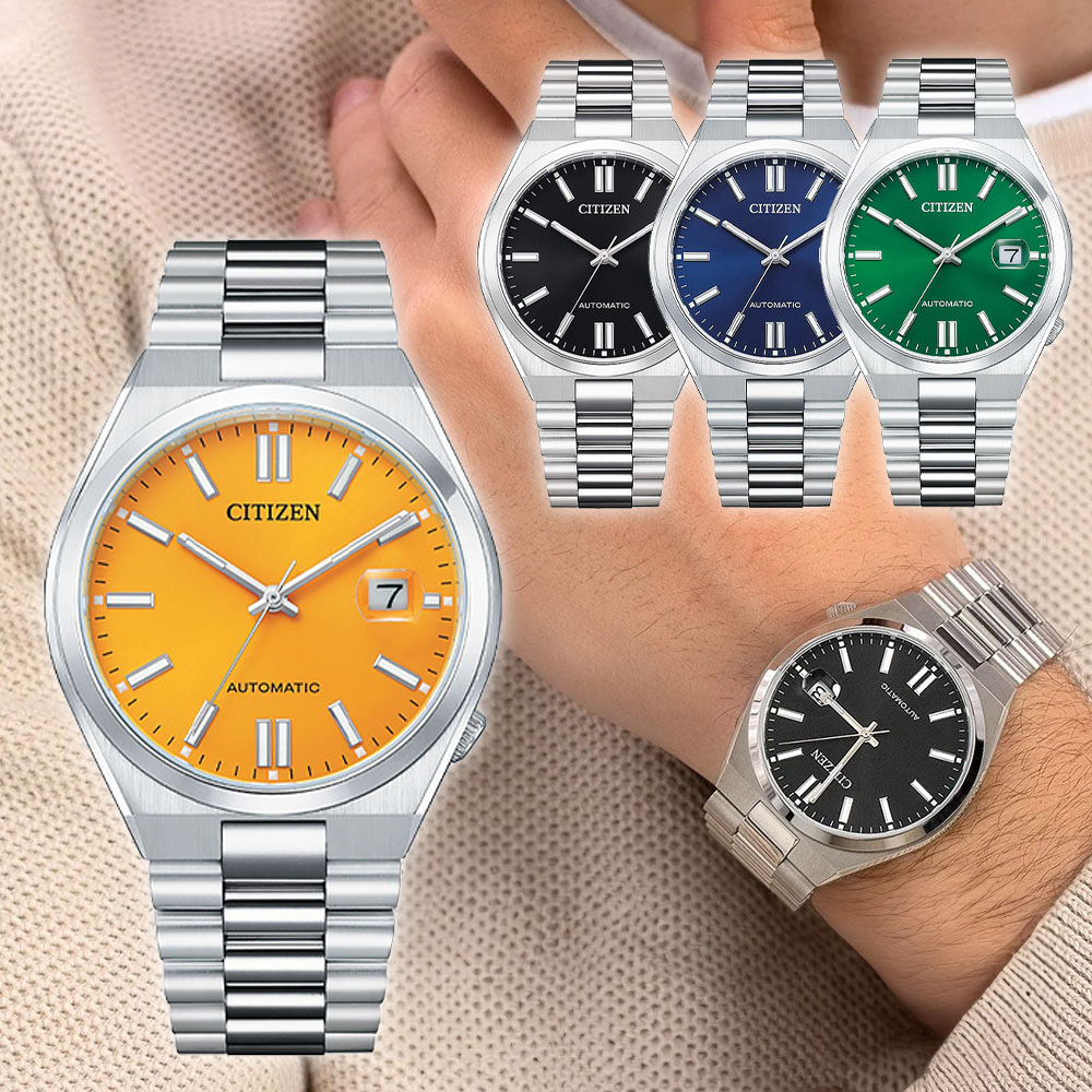 【Citizen 星辰】 TSUYOSA極簡 NJ0150-81 日本8210機芯 日期多色夜光 機械錶 手錶