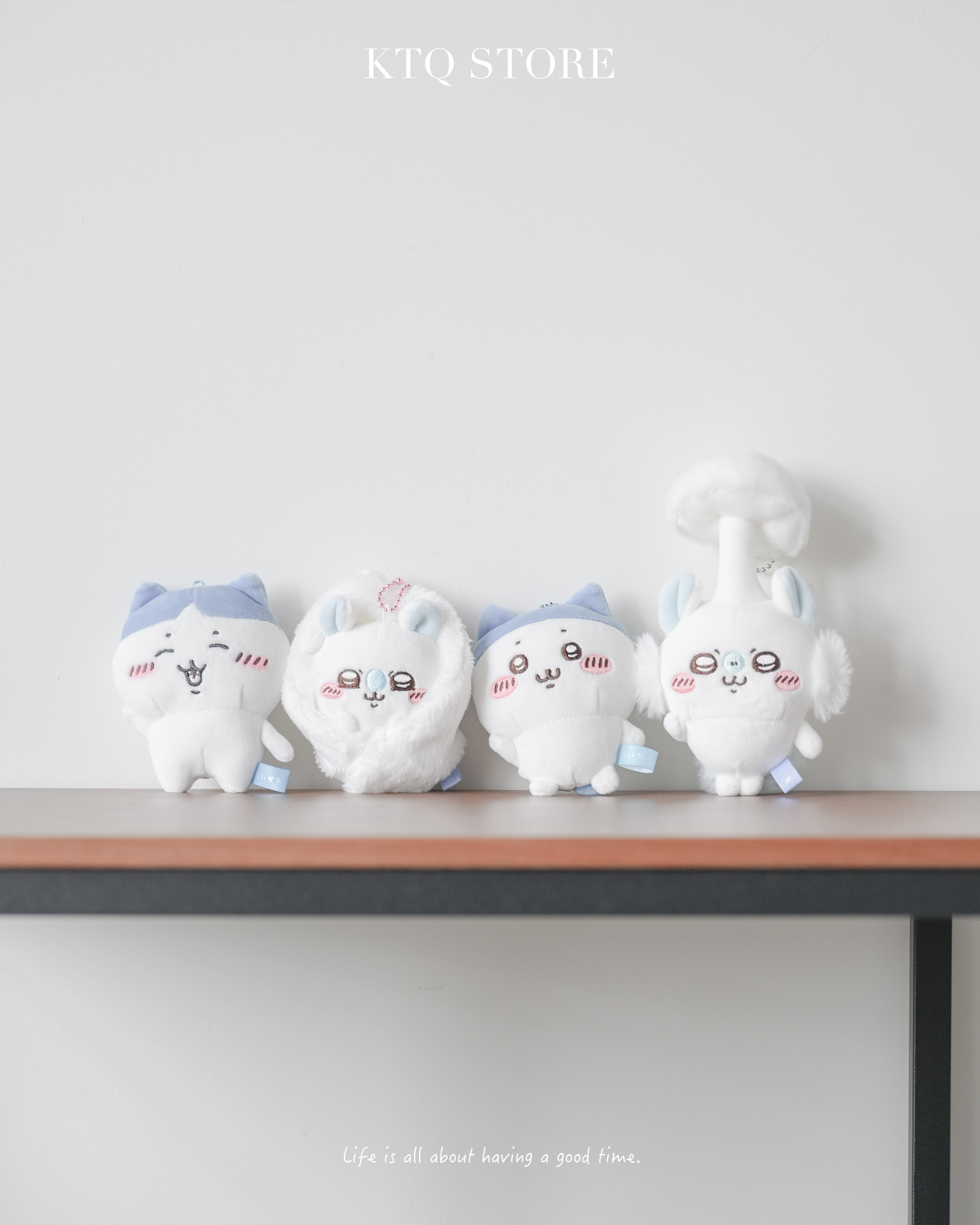 KTQ STORE ‧  天貓旗艦店 Chiikawa 吉伊卡哇  寄生小桃 包起來小桃