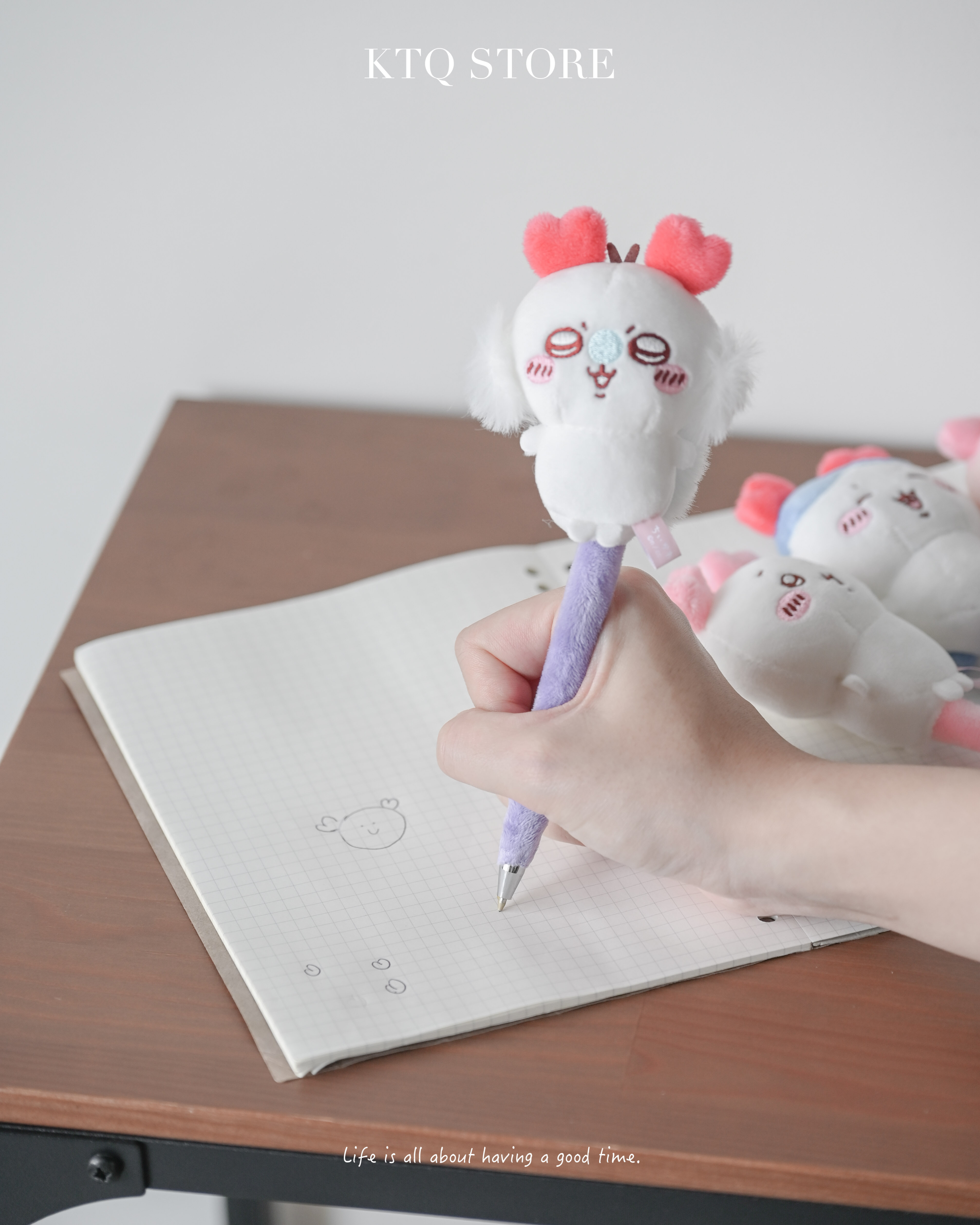 KTQ STORE ‧ 現貨 日本 Chiikawa 吉伊卡哇 古本系列 螃蟹頭筆