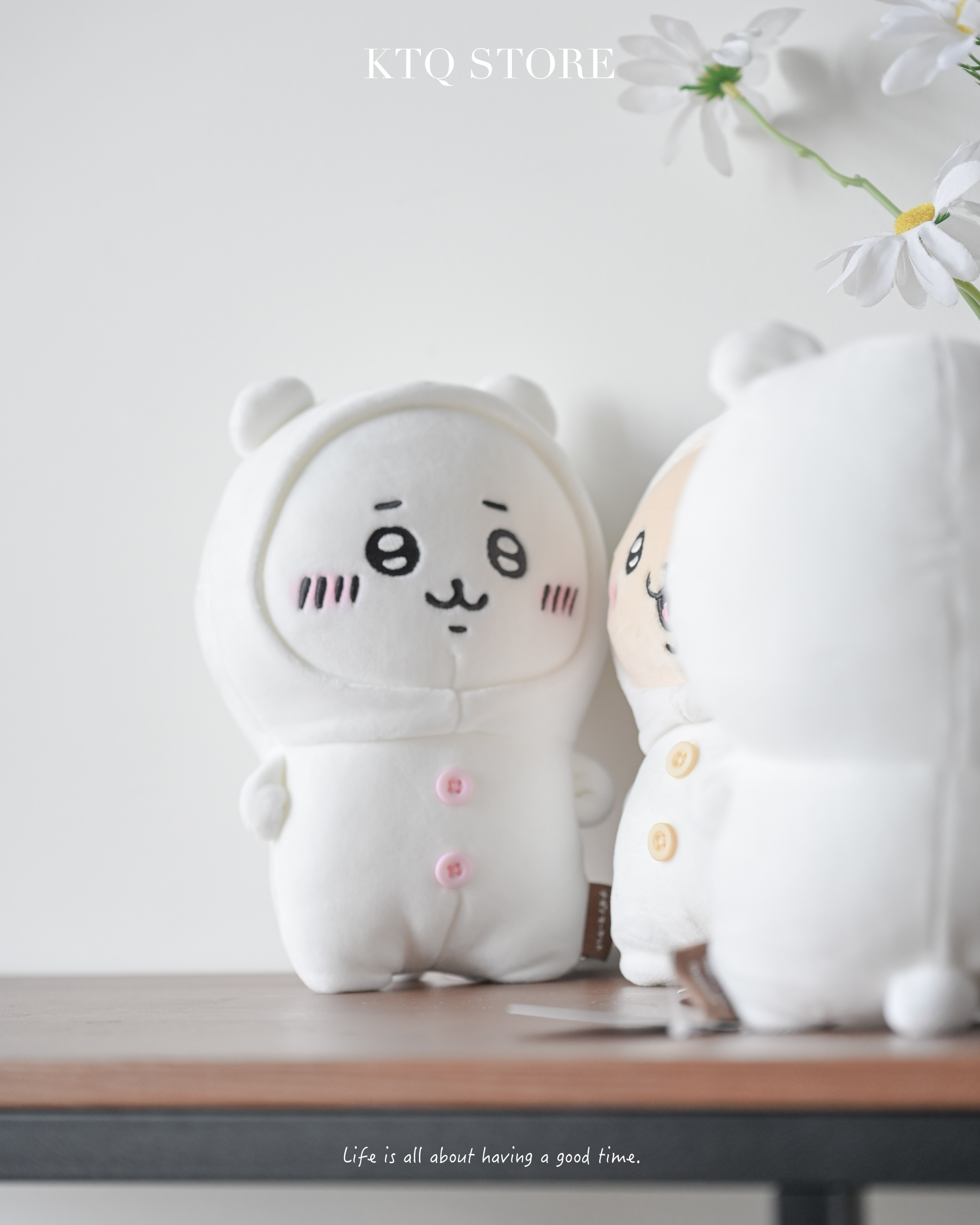KTQ STORE ‧ 現貨 日本 Chiikawa 吉伊卡哇 自嘲熊裝 娃娃