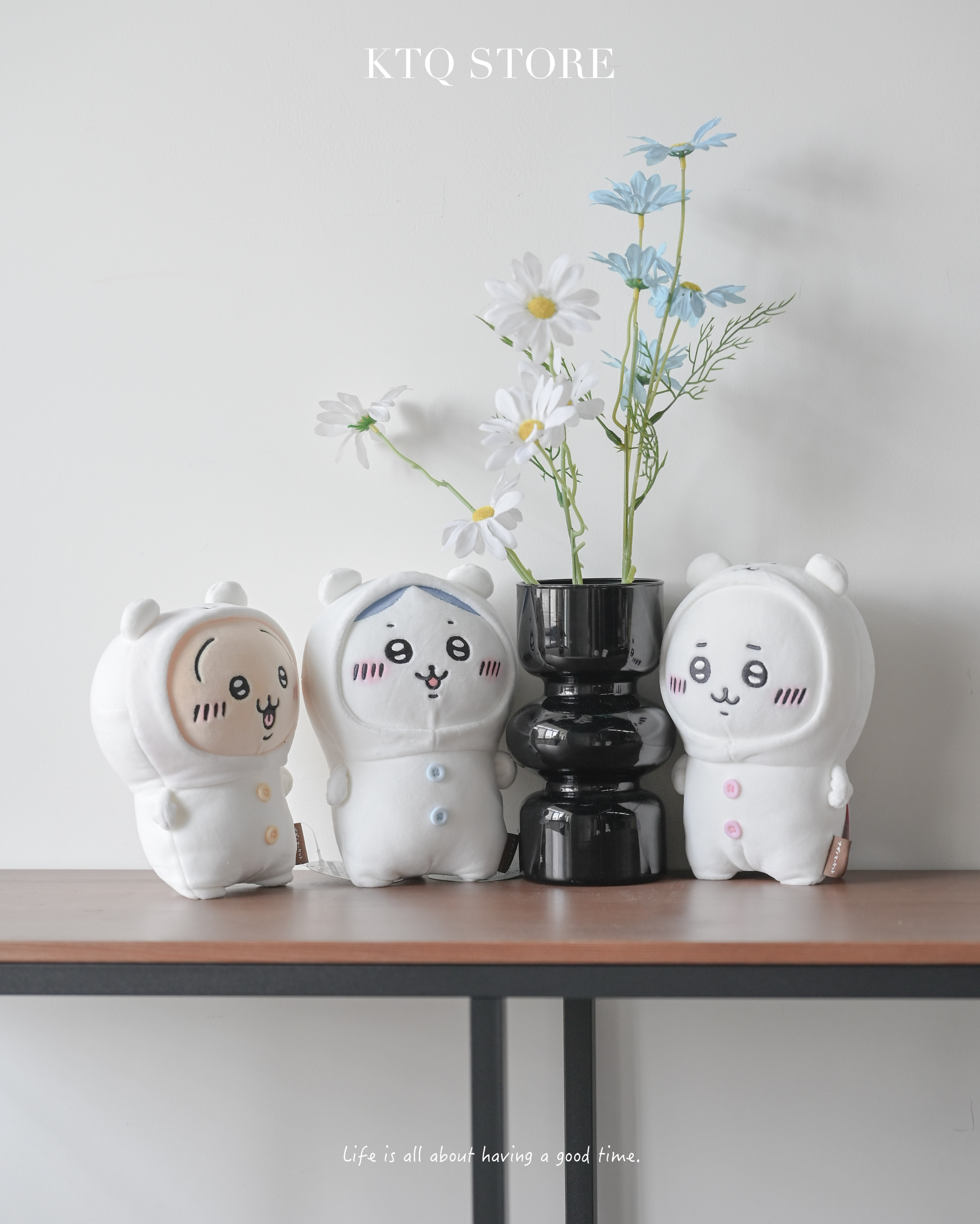 KTQ STORE ‧ 現貨 日本 Chiikawa 吉伊卡哇 自嘲熊裝 娃娃