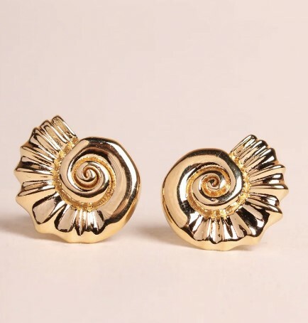 1WK0708-050 WAEKURA Earrings Noelie Gold #WAEBOU01525000P (A-LX-E)