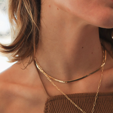 1WK0708-061 WAEKURA Sohanne Necklace Gold #WK-NC0008 (A-LX-E)