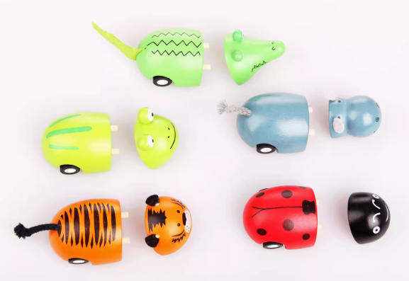 適合3Y+VAROOM拼裝回力動物|激發寶寶對動力科學的興趣|