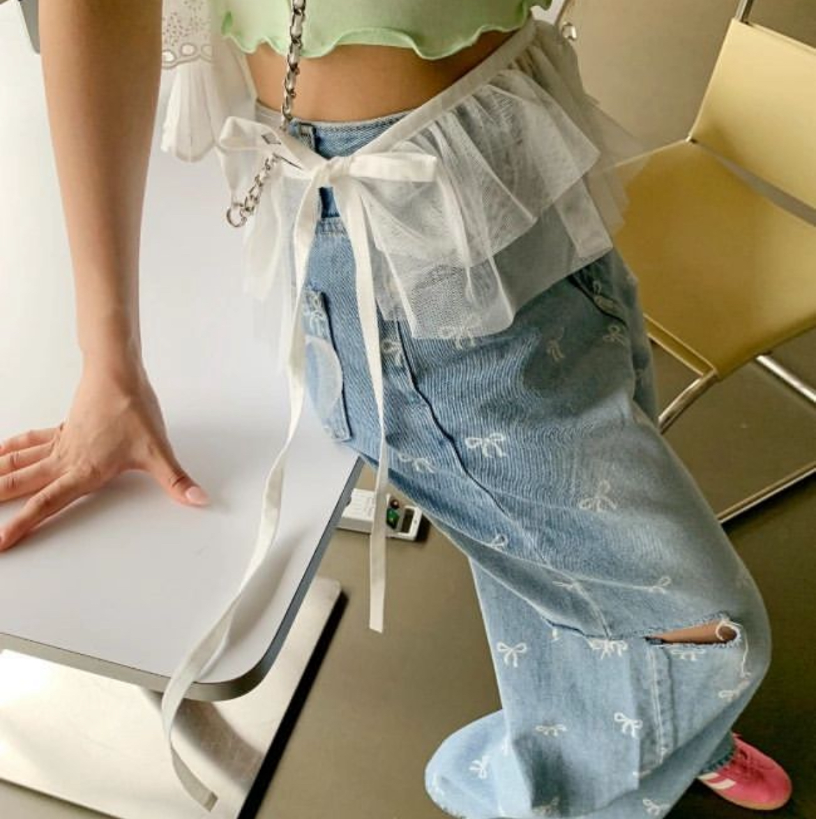 KR LAYERED SKIRT (2 COLORS)