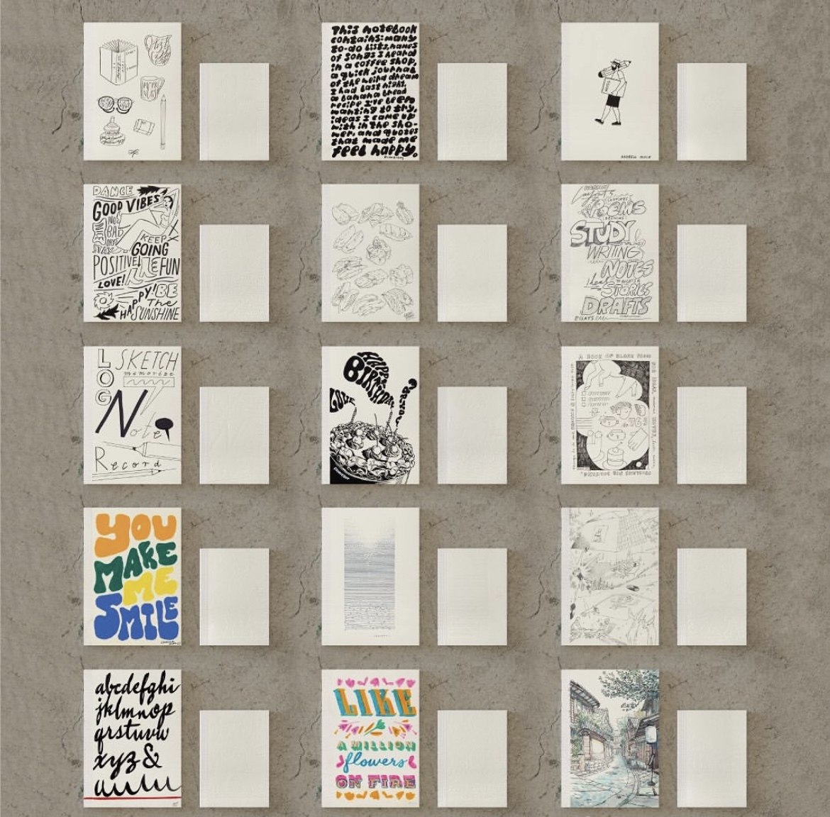 【Limited Edition】MD Notebook <A6> Blank 15th 15pcs