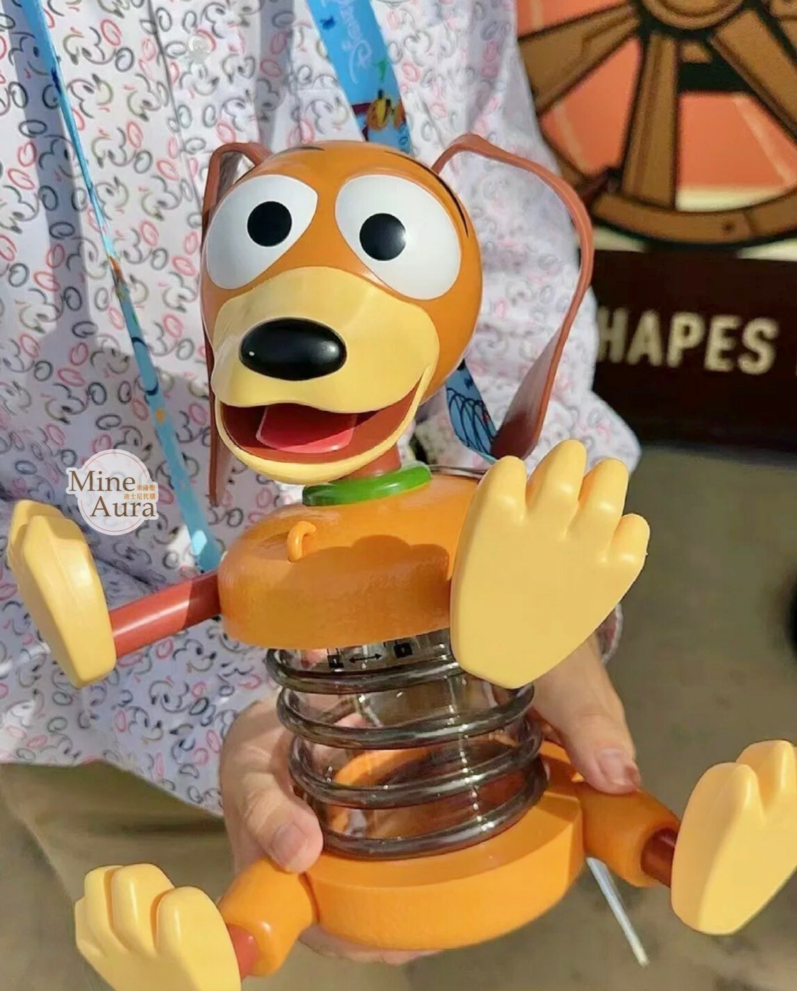 彈簧狗 Slinky Dog 造型 水杯 玩具總動員 Toy Story -香港迪士尼樂園