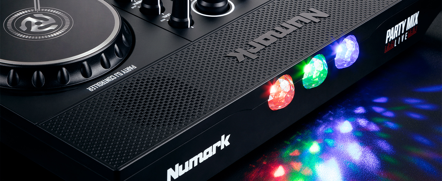 美品Numark Party Mix Live LEDスピーカー内蔵 Amazon.co.jp: Numark DJコントローラー スピーカー内蔵 DJ機材
