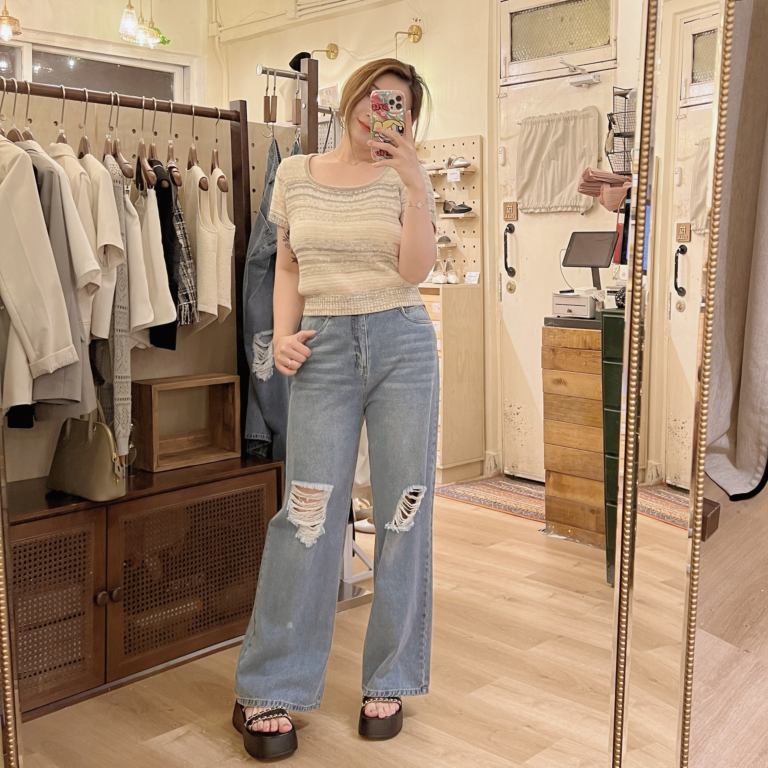 [現貨] [7038] [Vol.3] 重點推介！混色線衫