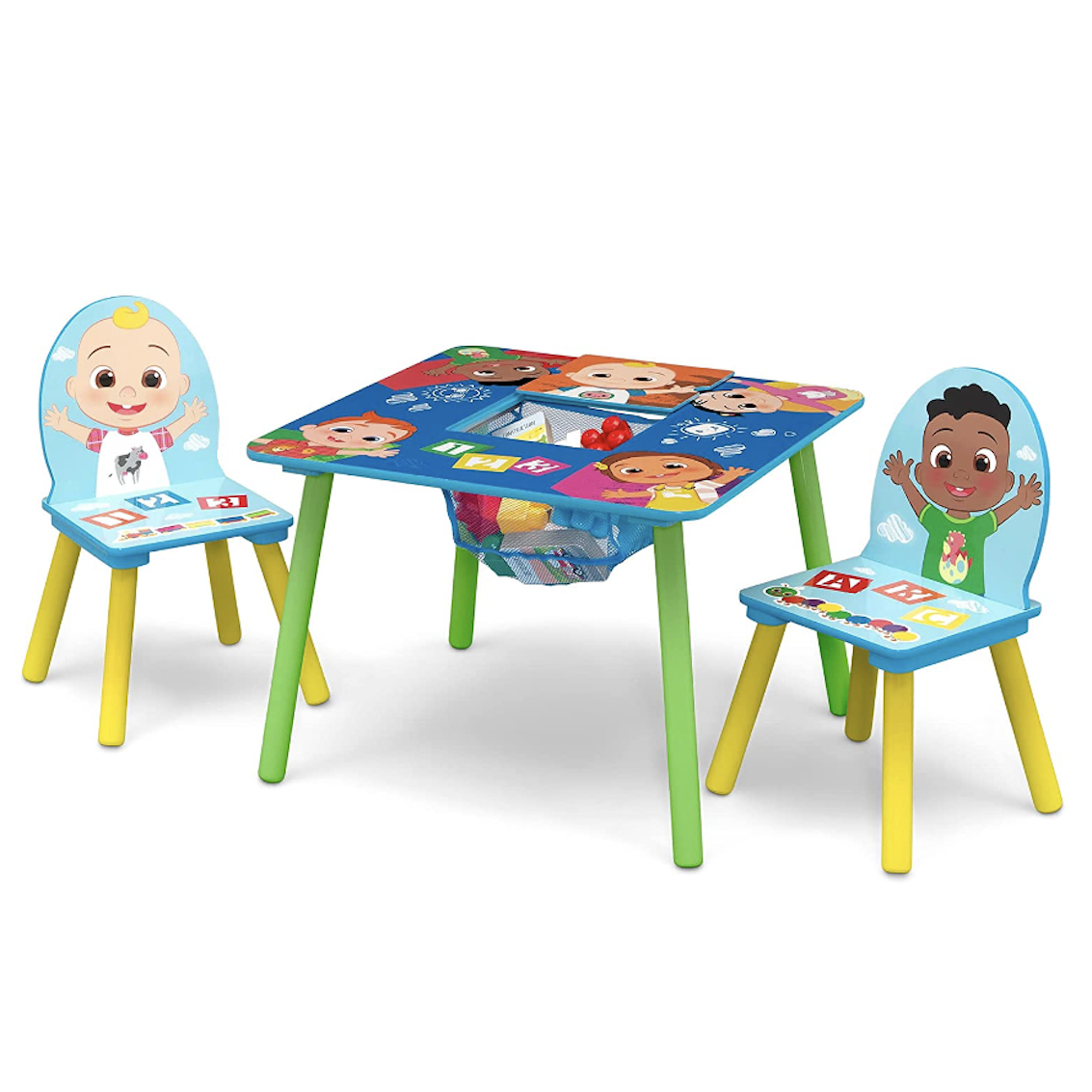 美國 Delta Children Cocomelon 兒童桌椅套裝