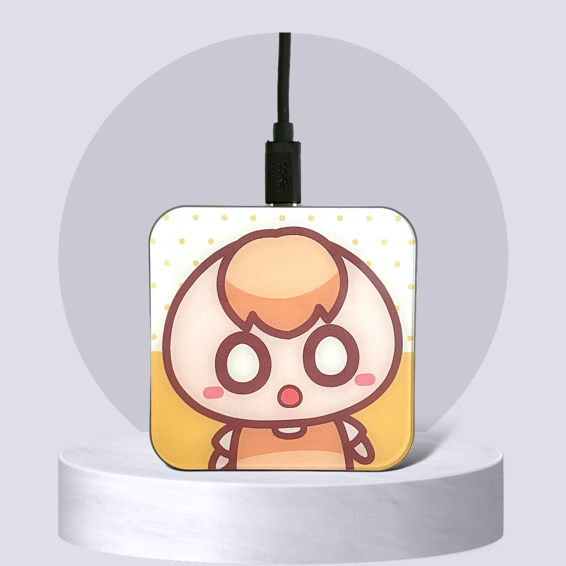 15W二檔茶里無線充電盤