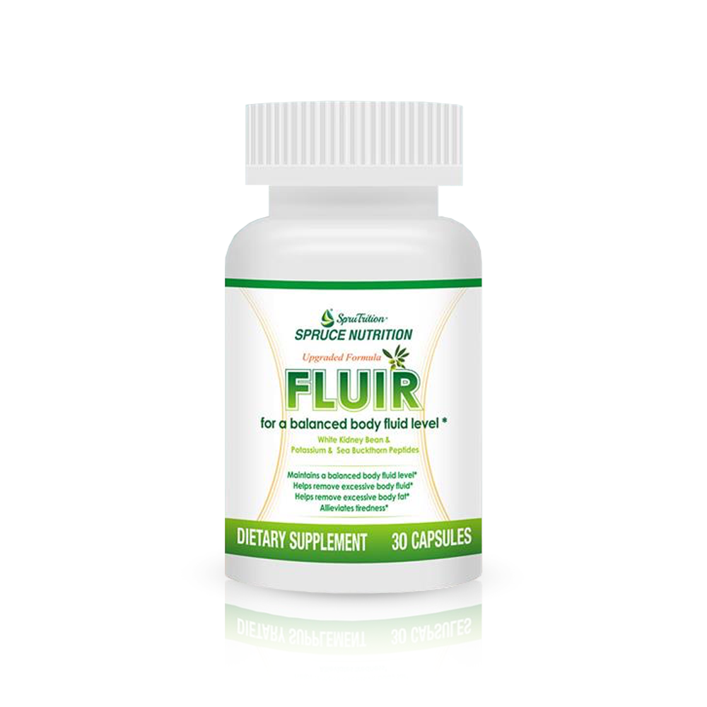 【 Spruce Nutrition 】新一代白芸豆抗糖纖體黃金丸｜七重配方｜ ✓ 阻斷脂肪、碳水吸收 ✓ 保持身體水份平衡 ✓ 消除體內過多脂肪 ✓ 緩解身體疲勞｜FLUIR｜30 粒裝（美國原裝行貨）美國雲杉SPRUCE