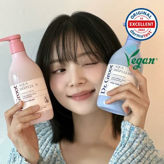 《Olive young連線》Dr. Groot Aqua Deep Clean Shampoo 330mL Special Set (+100mL)