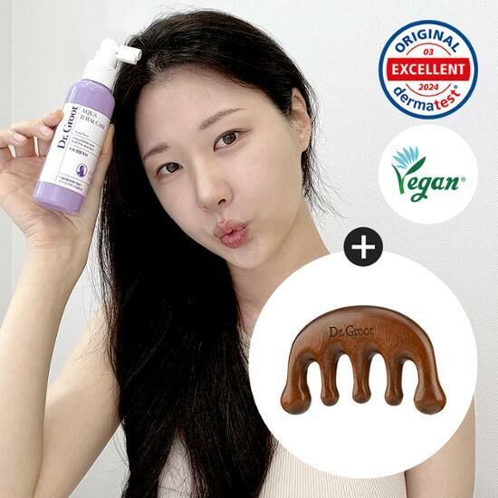 《Olive young連線》Dr. Groot Aqua Total Care Scalp Tonic 100mL+50ML Special Set (+Guasha Massager)