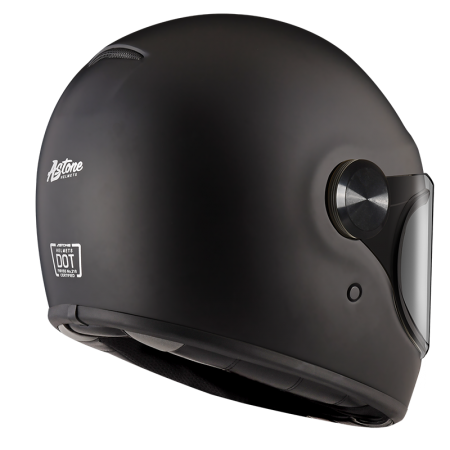 ASTONE GT4 平黑 樂高帽 全罩 復古 通風 排齒扣