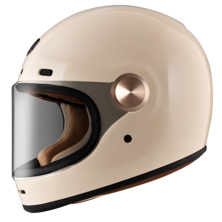 ASTONE GT4 米白 樂高帽 全罩 復古 通風 排齒扣