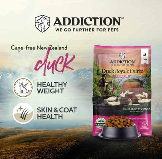 新西蘭 ADDICTION 無穀物全貓配方 - 鴨肉  4LBS / 10LBS